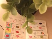 小さかった娘の「おきがえシールちょう」